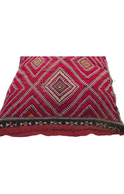 1 x 2 Berber Zemmour Moroccan Rug Pillow 78445