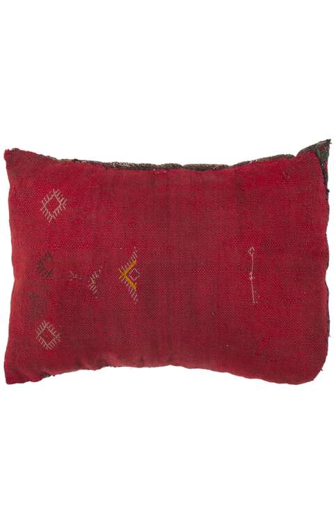 1 x 2 Vintage Zemmour Moroccan Rug Pillow 78446