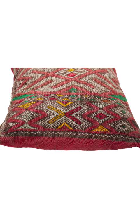 1 x 2 Vintage Zemmour Moroccan Rug Pillow 78446