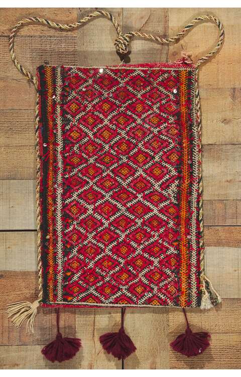 1 x 2 Moroccan Textile Bag Berber Saltbag 78449