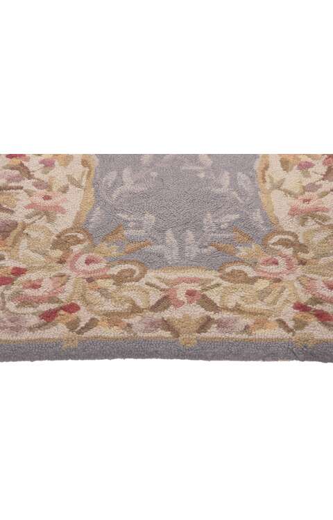 2 x 3 Vintage American Floral Hooked Rug 78554