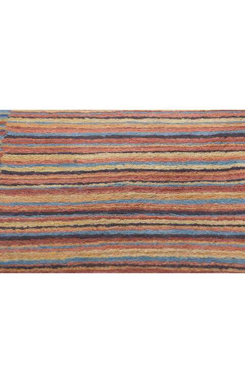 3 x 10 Colorful Striped Tibetan Runner Rug 78531