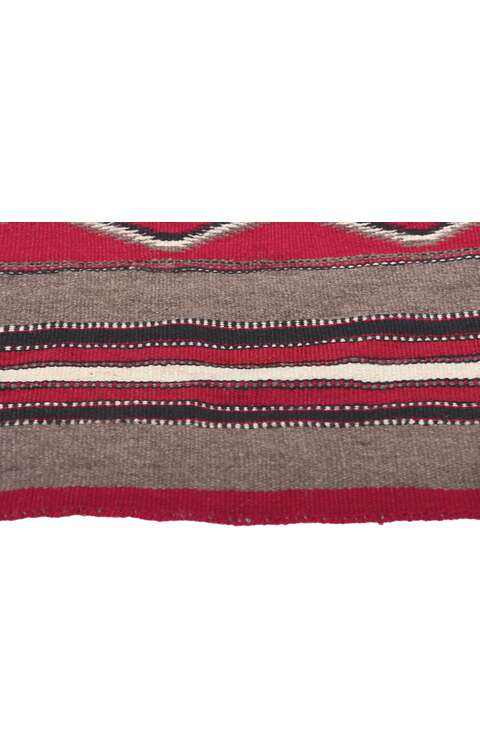 3 x 4 Antique Navajo Blanket Rug 78557
