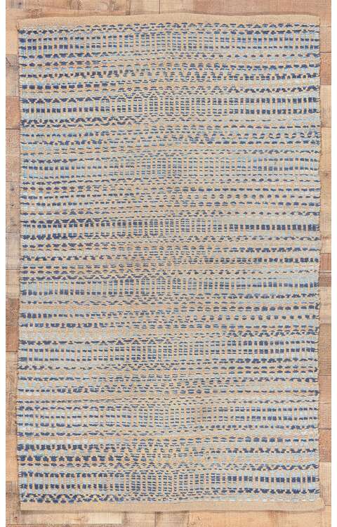 3 x 5 Handwoven Natural Fiber Jute Rug 78546