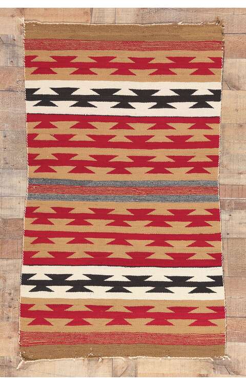 3 x 5 Antique Chinle Navajo Rug 78558