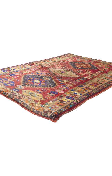 3 x 5 Vintage Persian Shiraz Rug 61255
