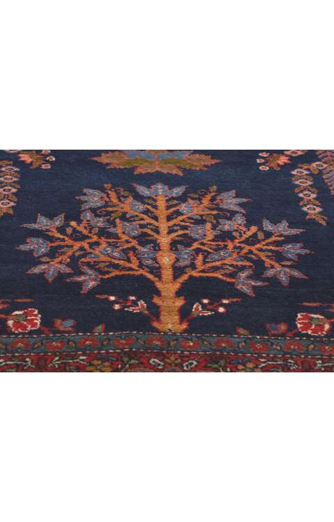 4 x 6 Antique Persian Sarouk Farahan Rug 78561