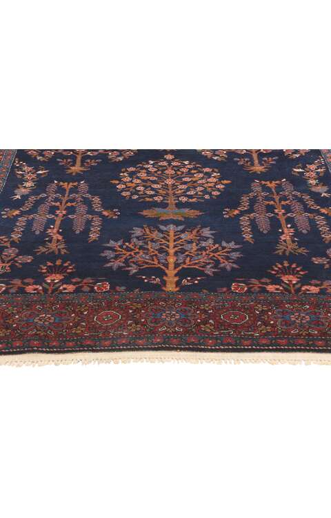 4 x 6 Antique Persian Sarouk Farahan Rug 78561
