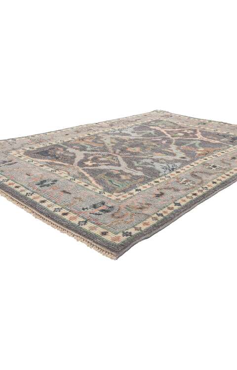 4 x 7 Colorful Oushak Rug 81000