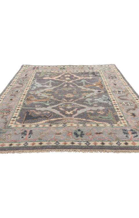 4 x 7 Colorful Oushak Rug 81000