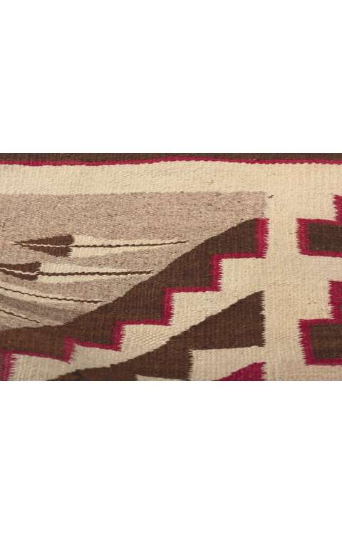 4 x 8 Antique Crystal Navajo Pictorial Rug 78560