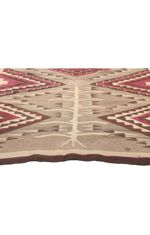 4 x 8 Antique Crystal Navajo Pictorial Rug 78560