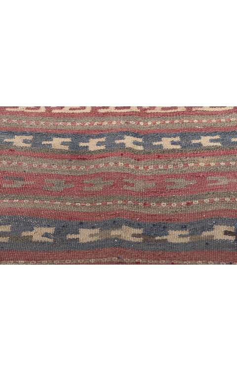 5 x 18 Vintage Persian Tribal Kilim Rug 61246