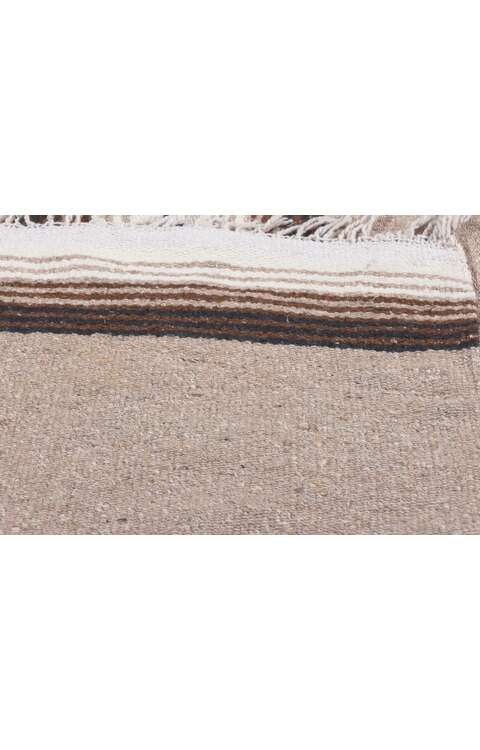 5 x 7 Vintage Mexican Serape Kilim Rug 78550