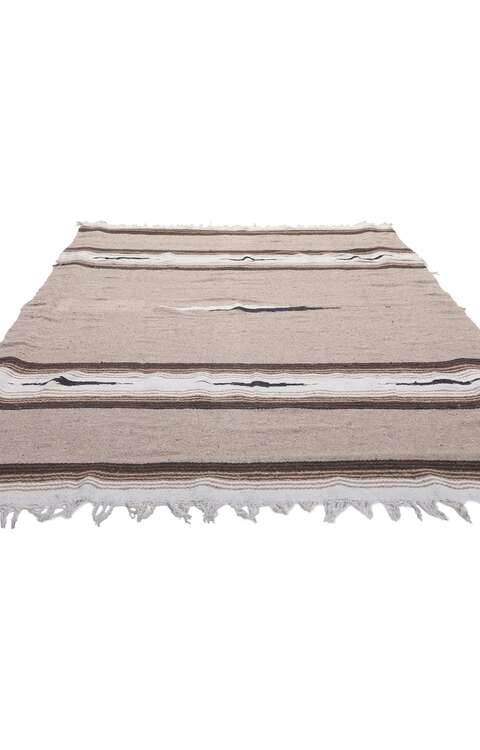 5 x 7 Vintage Mexican Serape Kilim Rug 785505 x 7 Vintage Mexican Serape Kilim Rug 78550