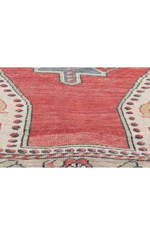 5 x 7 Vintage Turkish Oushak Rug 53865