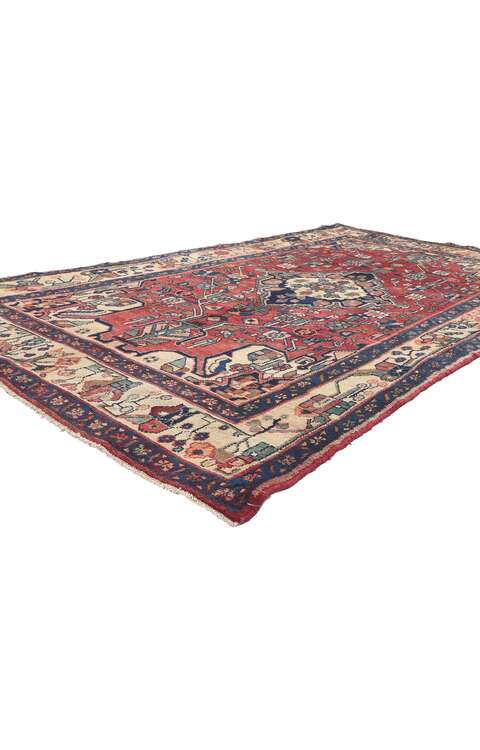 5 x 9 Vintage Persian Hamadan Rug 61258