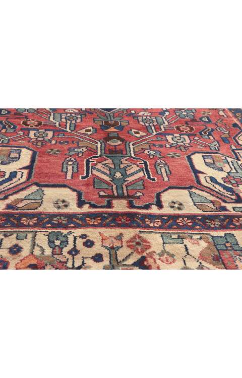 5 x 9 Vintage Persian Hamadan Rug 61258