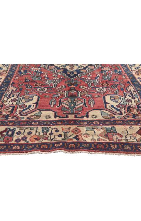 5 x 9 Vintage Persian Hamadan Rug 61258
