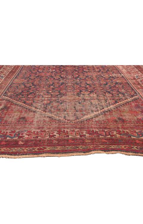 7 x 12 Antique Persian Malayer Rug 78548