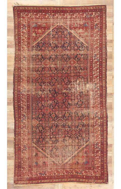 7 x 12 Antique Persian Malayer Rug 78548