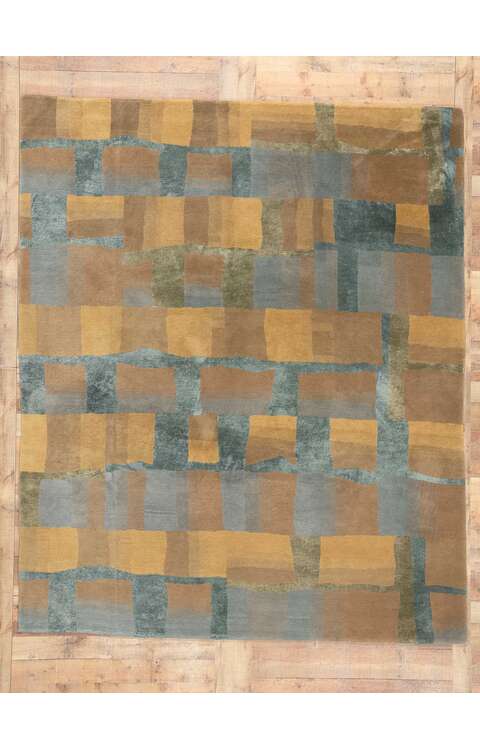 8 x 10 Tufenkian Tibetan Wool and Silk Rug 78533
