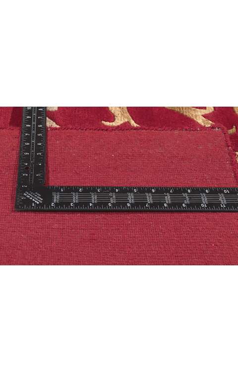 8 x 10 Red Chinese Floral Rug 78539