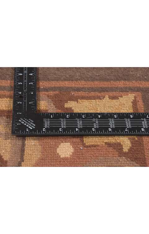 8 x 10 Earth-Tone Vintage Tibetan Rug 78458