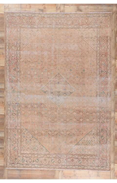8 x 12 Antique Persian Mahal Rug 61248