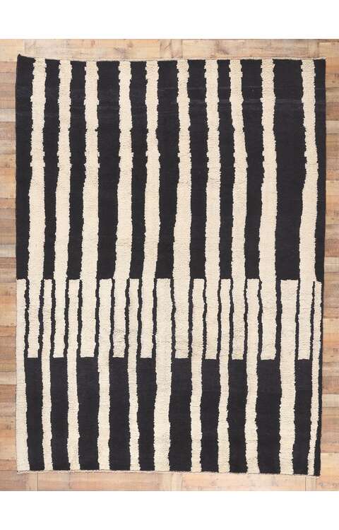 9 x 12 Modern Moroccan Rug 81011