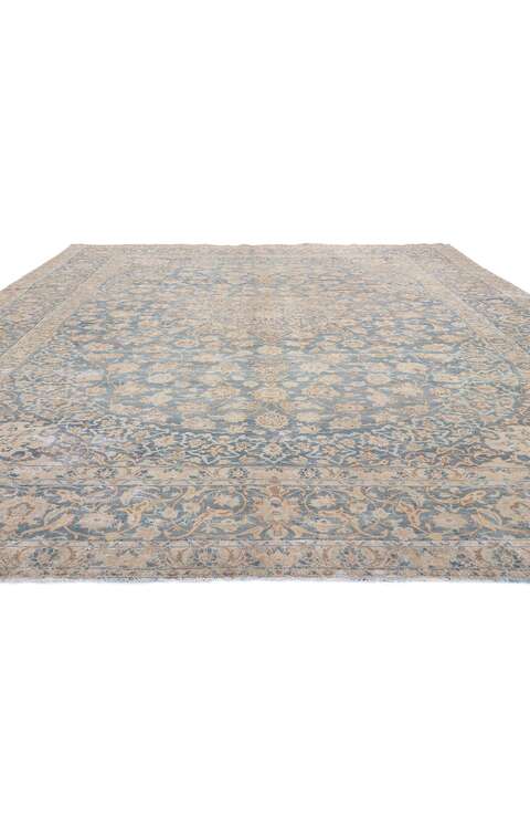 9 x 12 Antique Persian Tabriz Rug 61244
