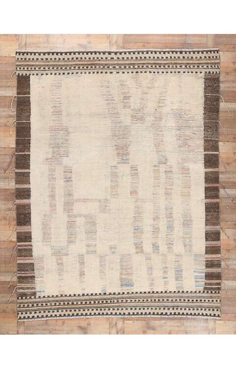 9 x 12 Modern Moroccan Rug 81008