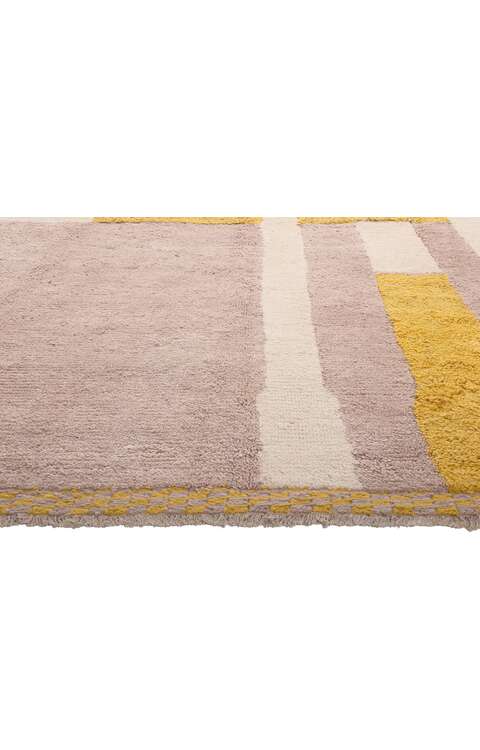 9 x 12 Modern Color Block Moroccan Rug 81014