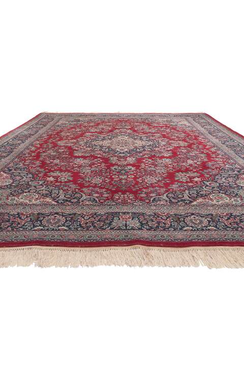 9 x 12 Vintage Pakistani Kerman Rug 78555