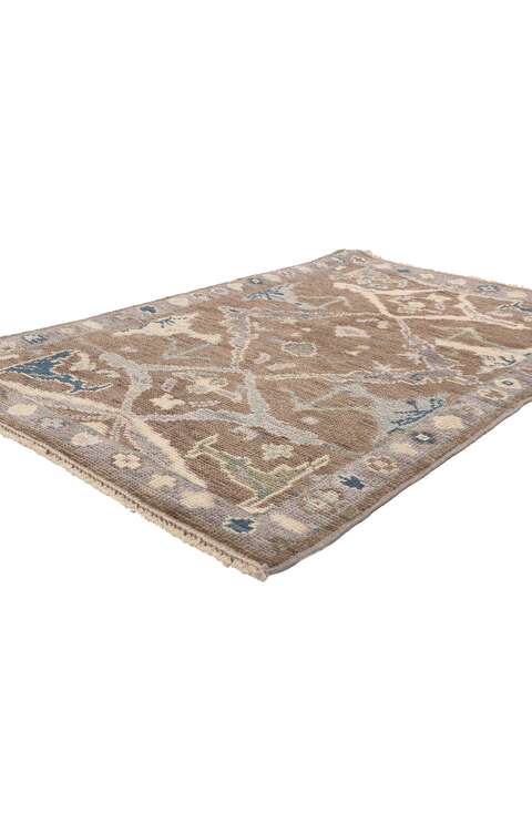 3 x 5 Small Modern Oushak Rug 81002