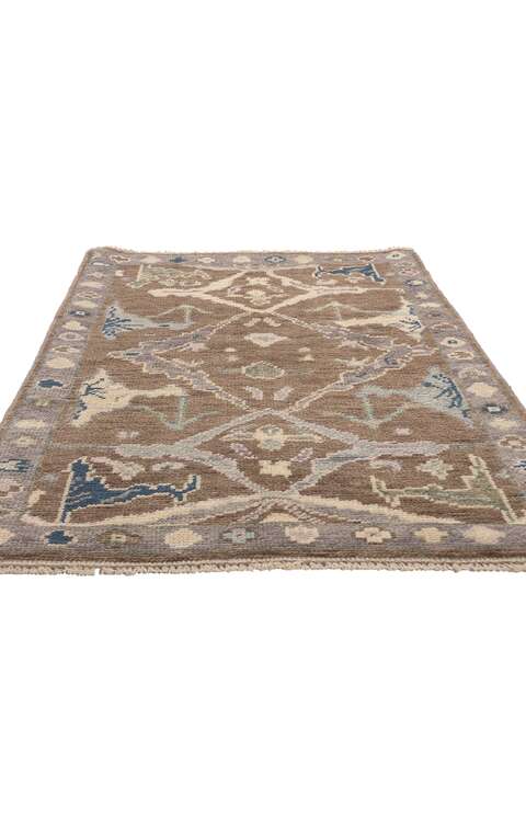 3 x 5 Small Modern Oushak Rug 81002