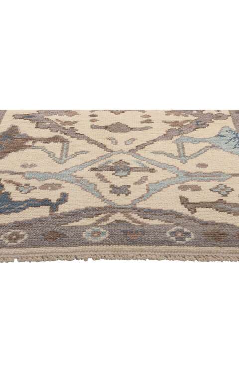 3 x 6 Small Modern Oushak Rug 80998