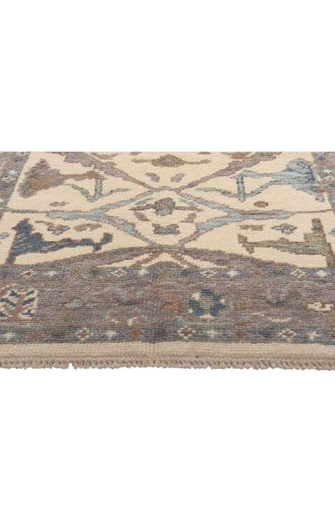 4 x 6 Modern Oushak Rug 80997