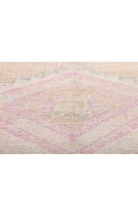 7 x 10 Vintage Muted Oushak Rug 53869